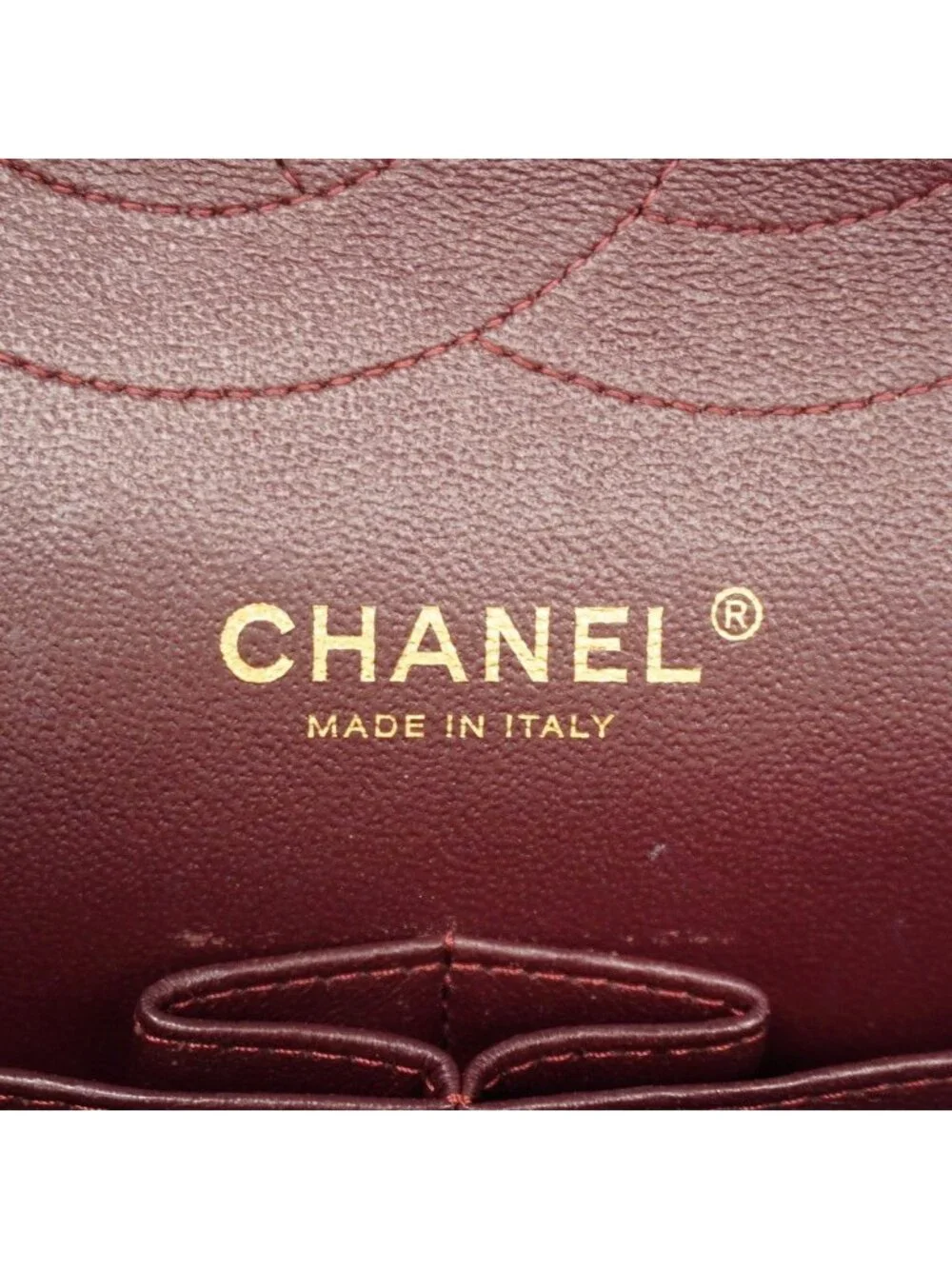 Chanel Shoulder Bag Deca Quilted Lambskin Black Gold
